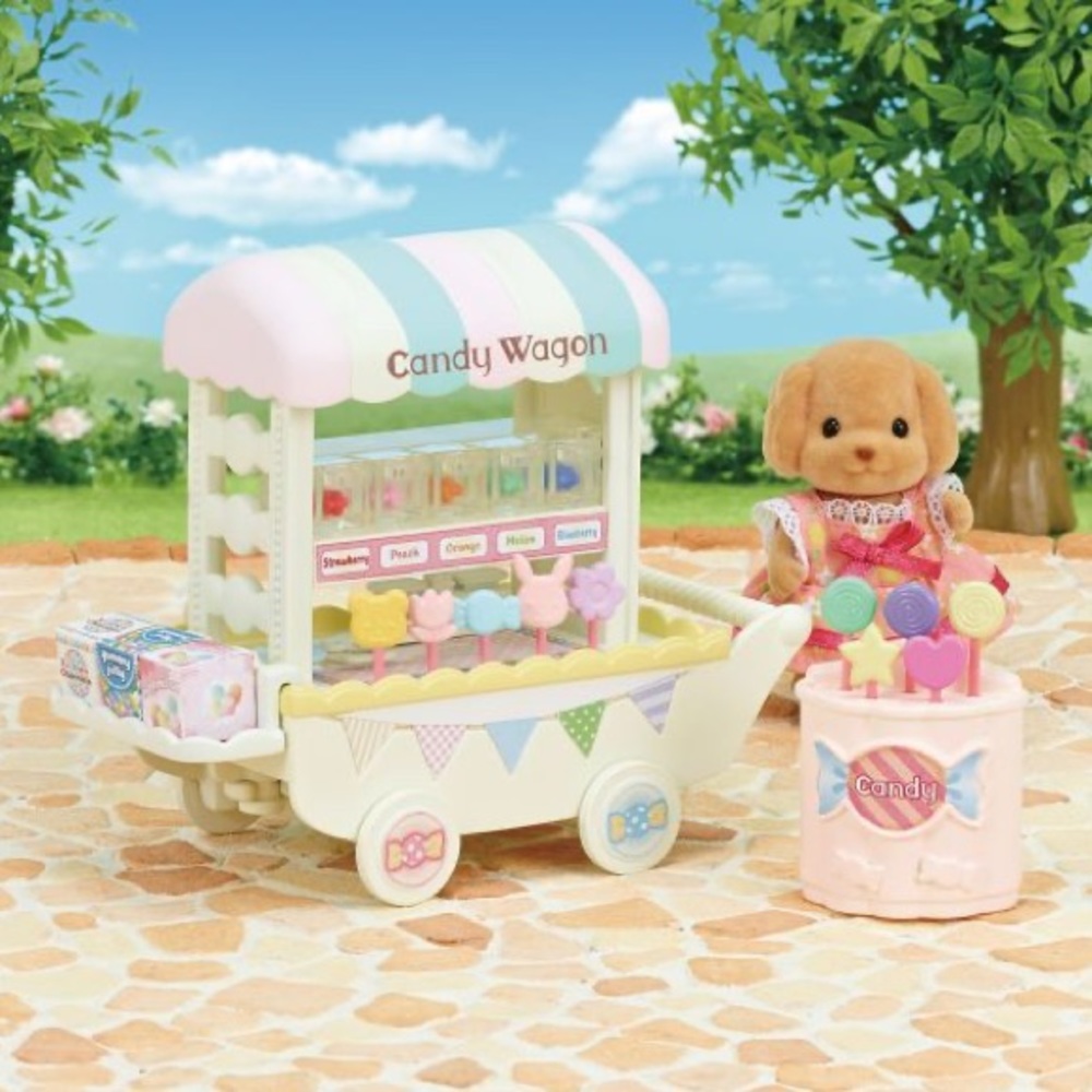 Calico Critters Candy Wagon